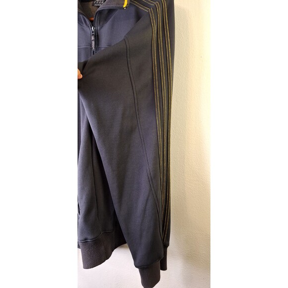 Vtg ADIDAS Full Zip Track Jacket Men's Sz XL Grey Streetwear Sports Active Wear - Picture 8 of 13